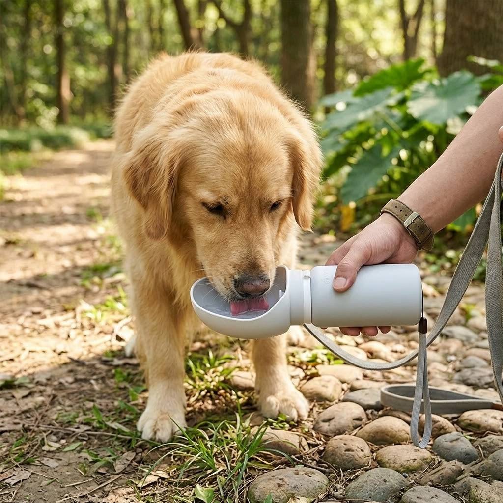 Foldable Outdoor Pet Water Bottle