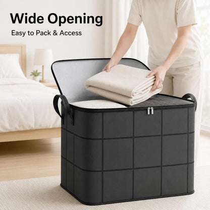 🎁Summer Limited-Time 50% OFF 🔥 – Large Capacity Zippered Fabric Organizer for Bedding & Clothes
