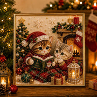 📚🧸 Cozy Christmas Story Kitty