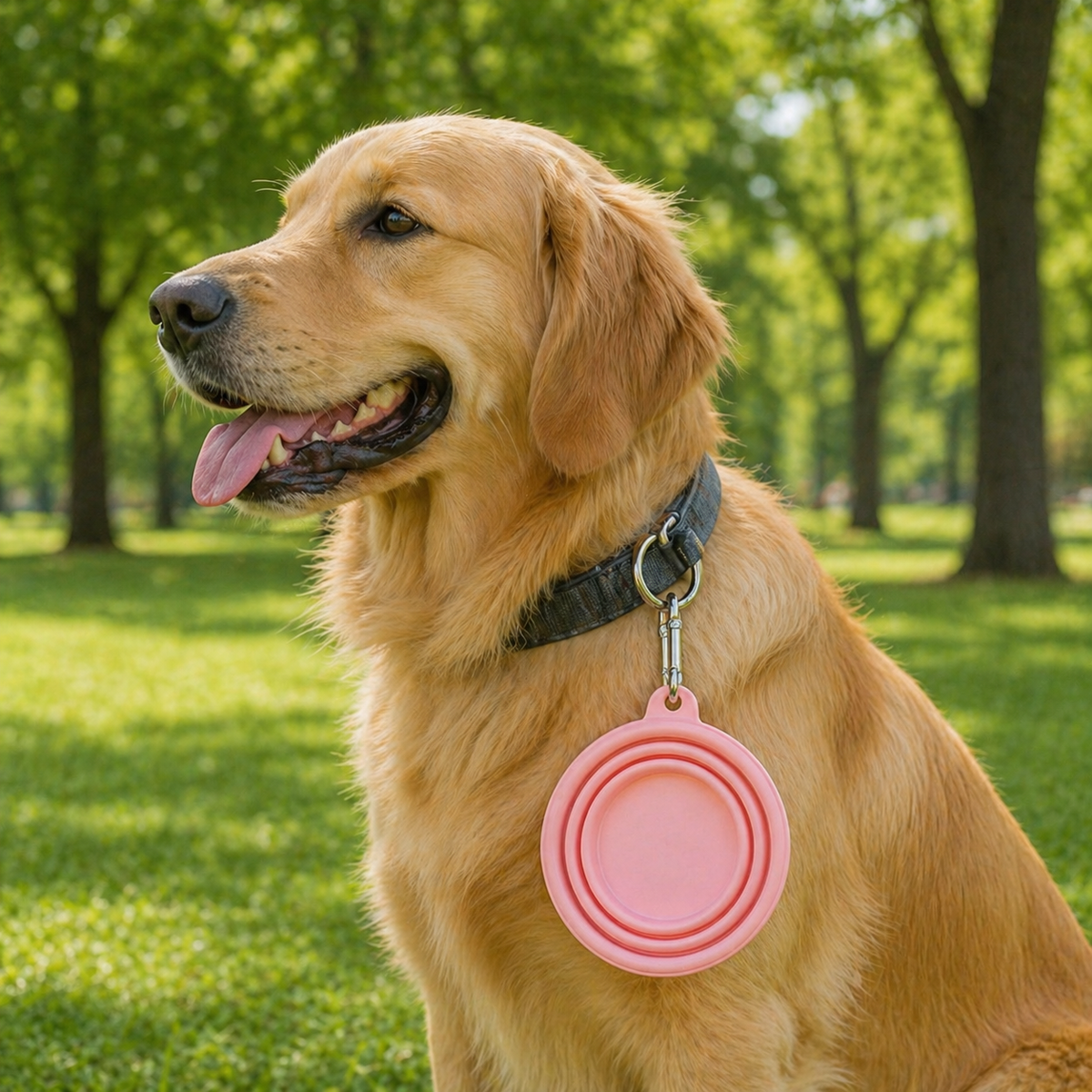 Collapsible Travel Pet Bowl