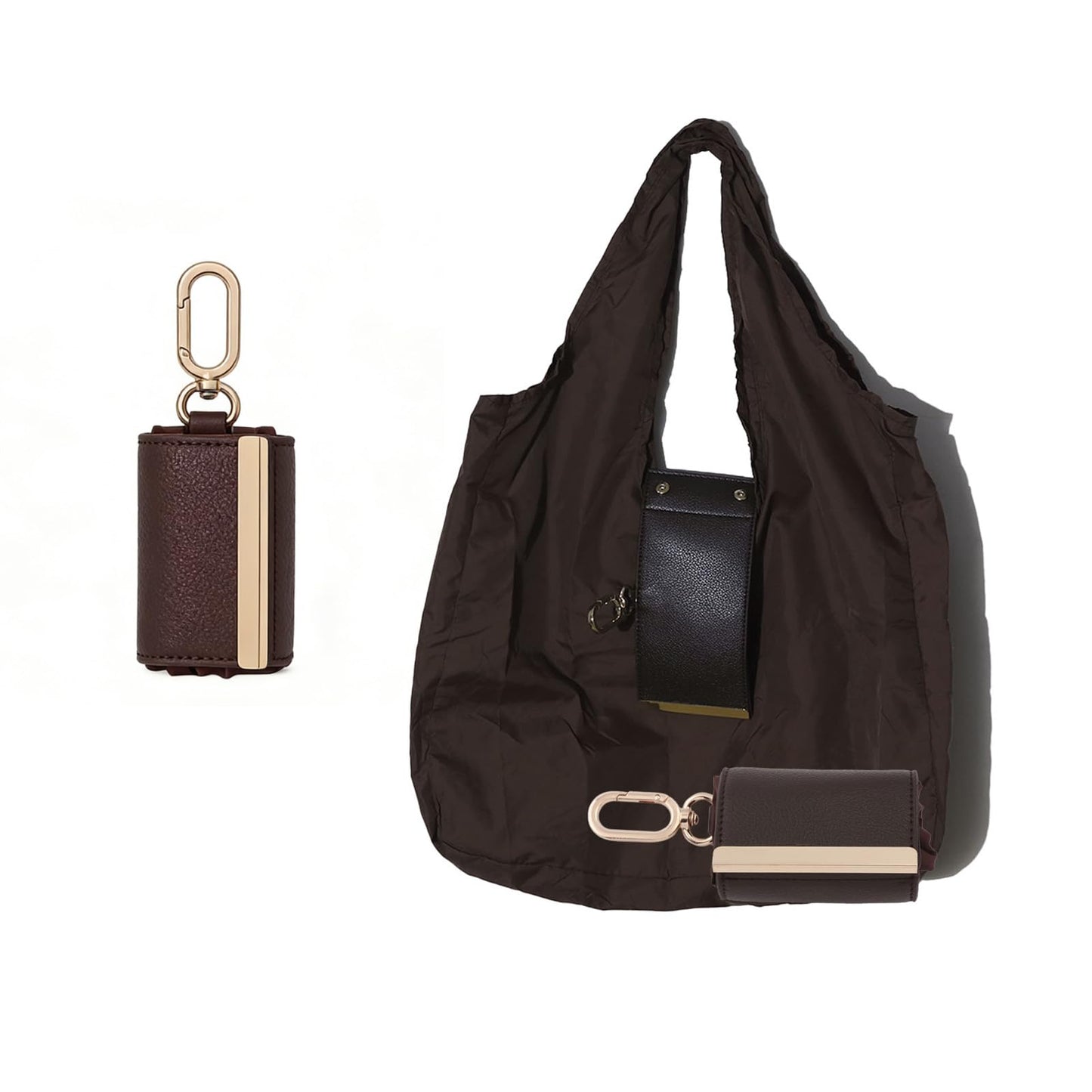 🔥LAST DAY 50% OFF -👜Foldable Shopping Bag Keychain Eco-Friendly Reusable Tote Bag🔑