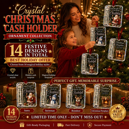 🔥LAST DAY 50% OFF -🎄Christmas Cash Gift Ornament💵- Turn a Simple Cash Gift Into a Christmas Surprise