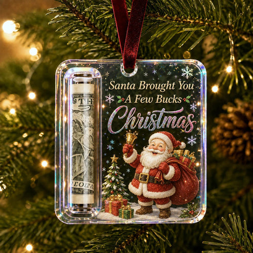 🔥LAST DAY 50% OFF -🎄Christmas Cash Gift Ornament💵- Turn a Simple Cash Gift Into a Christmas Surprise
