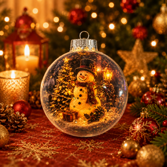 🔥Limited time 50% OFF -✨🎄 Glowing Christmas Story Ornament – Light-Up Mini Holiday Scene(📦Buy 3 Free Shipping)